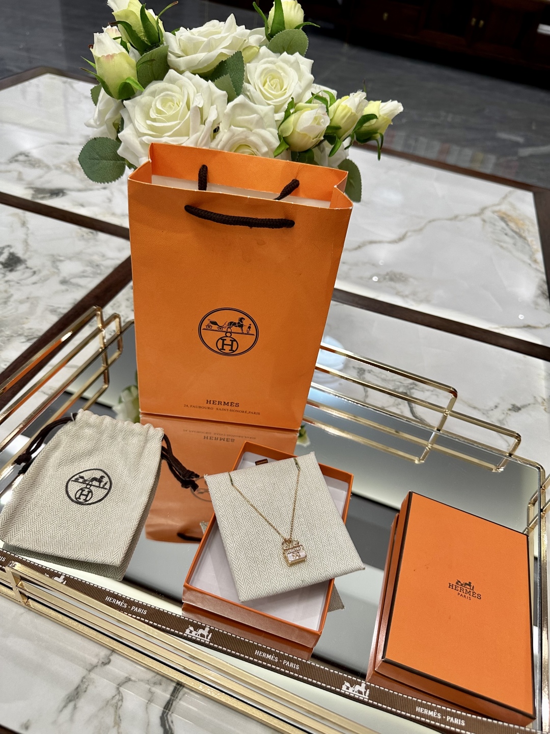 HERMES jewelry model 64